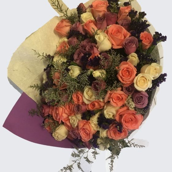 Colored Roses